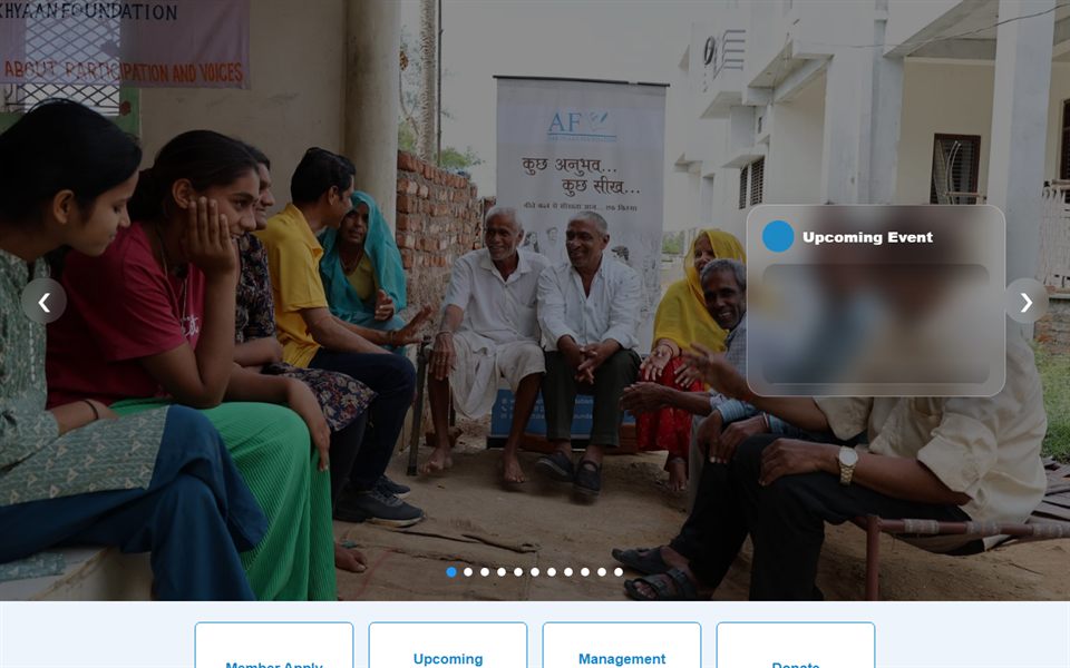 Foundation Website — screenshot
